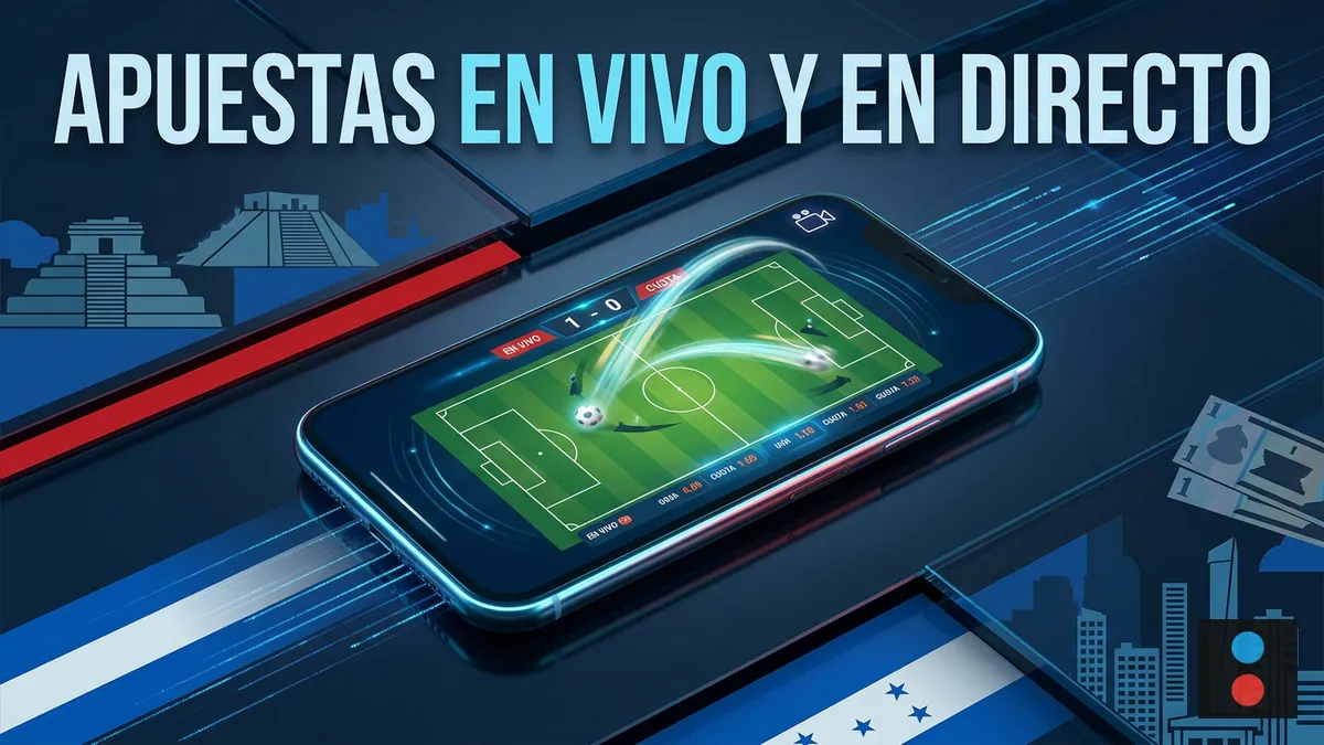 Apuestas en vivo de Megapari HN: celular con partido en directo y cuotas cambiando en tiempo real