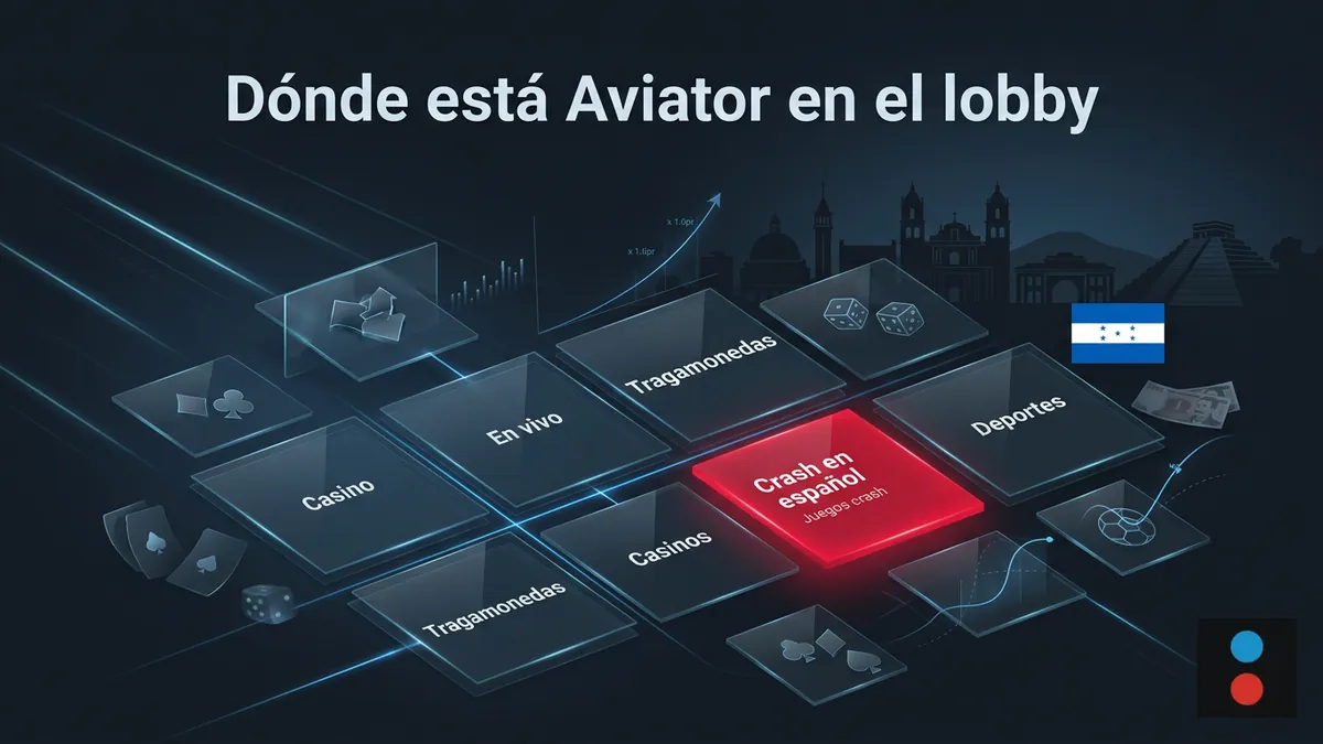 Cuadrícula de secciones del lobby de Megapari en español que ubica Aviator dentro del catálogo de casino