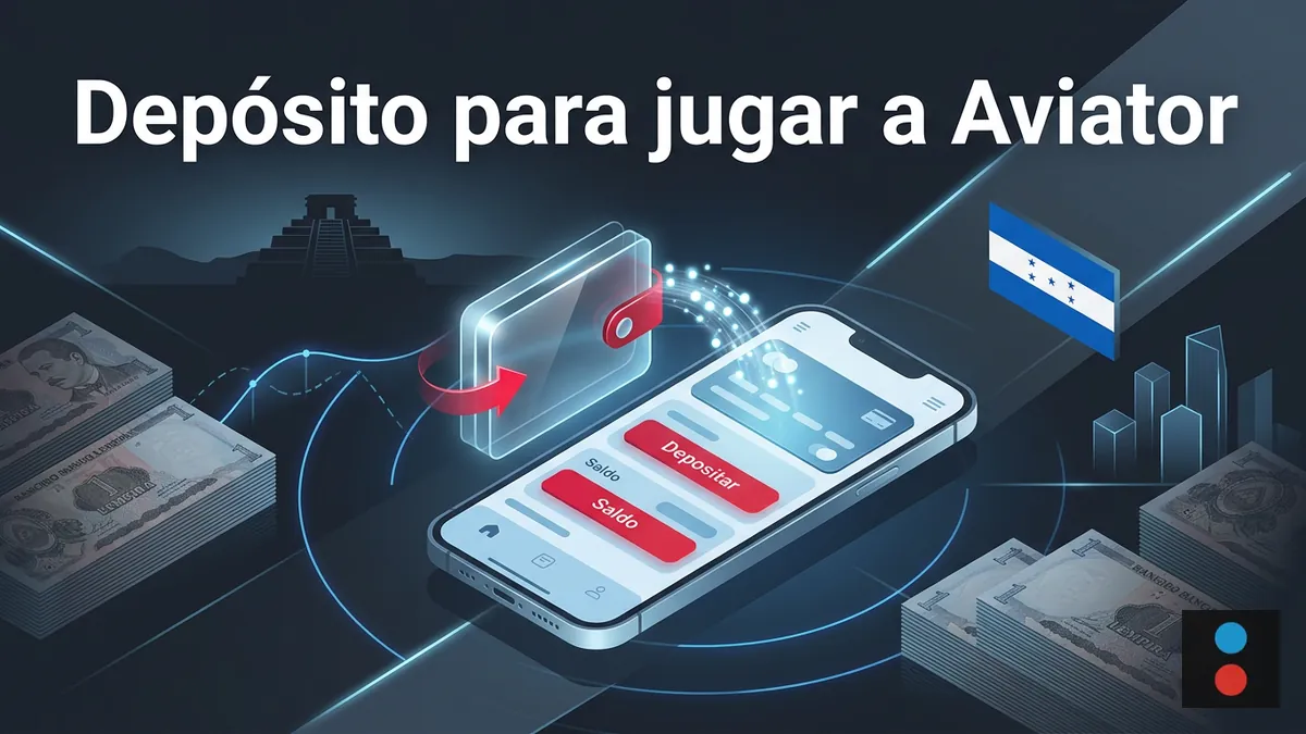 Escena de depósito de saldo en español con acentos de Honduras antes de jugar a Aviator en Megapari